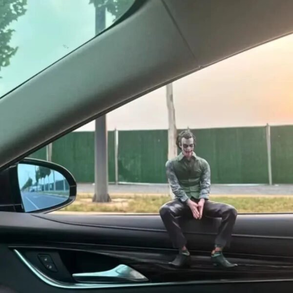 Joker Sitting Car Ornament