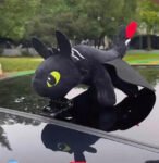 Car Roof Dragon Doll with Moving Wings