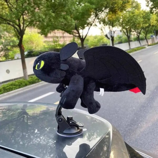 Car Roof Dragon Doll with Moving Wings